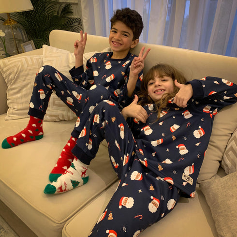 Kids unisex Winter pajama set Top + Pants
